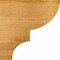 Ekena Millwork Ridgewood Rough Sawn Rafter Tail, Western Red Cedar, 4"W x 12"H x 12"L RFT04X12X12RID00RWR - alternate 3
